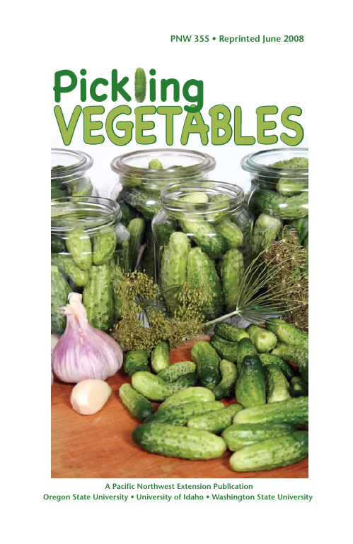 Pickling vegetables
