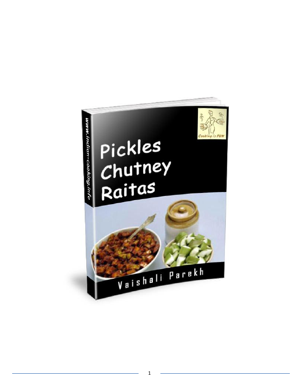 Pickles chutney raitas