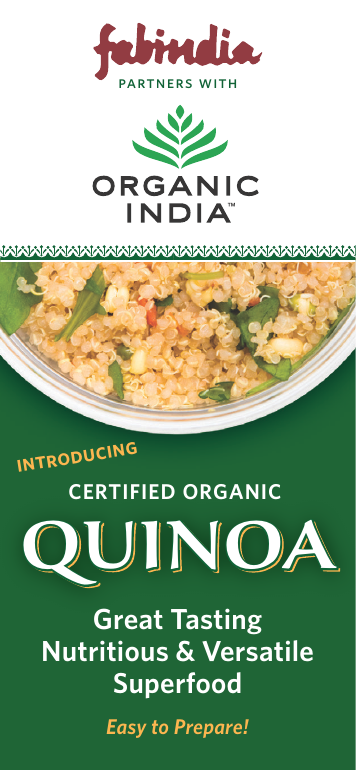 Organic India introducing certified organic Quinoa