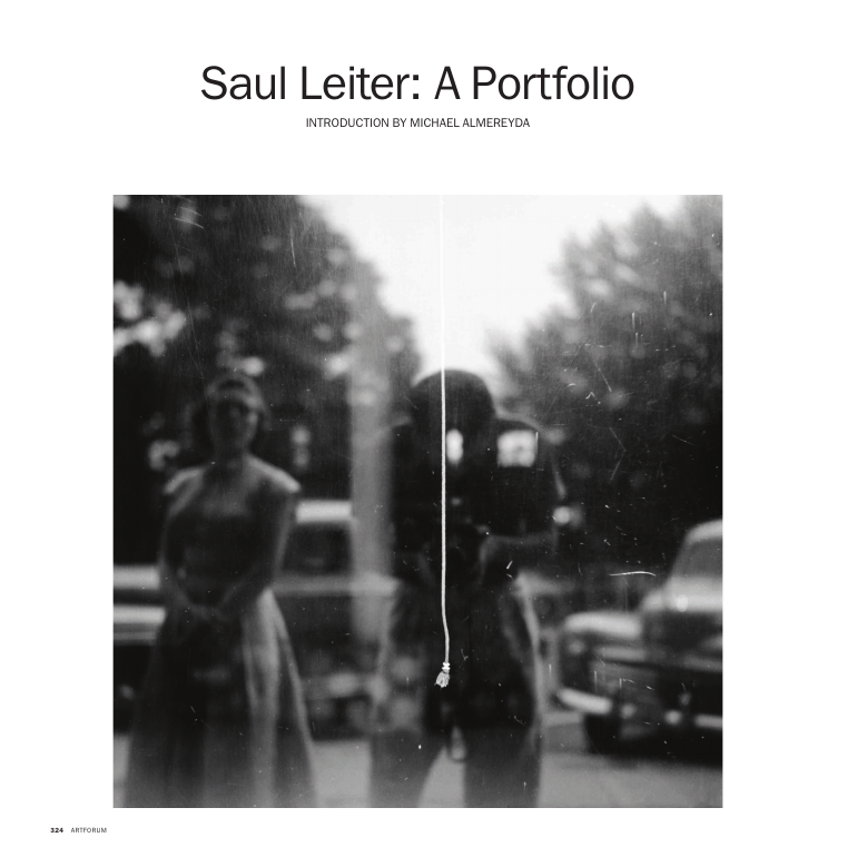 Saul Leiter: A Portfolio 