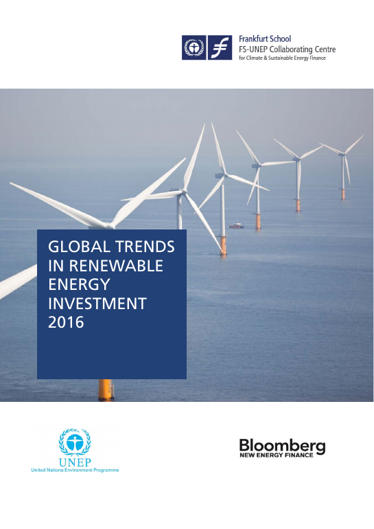 Global Trends in Renewable Energy Investment 2016