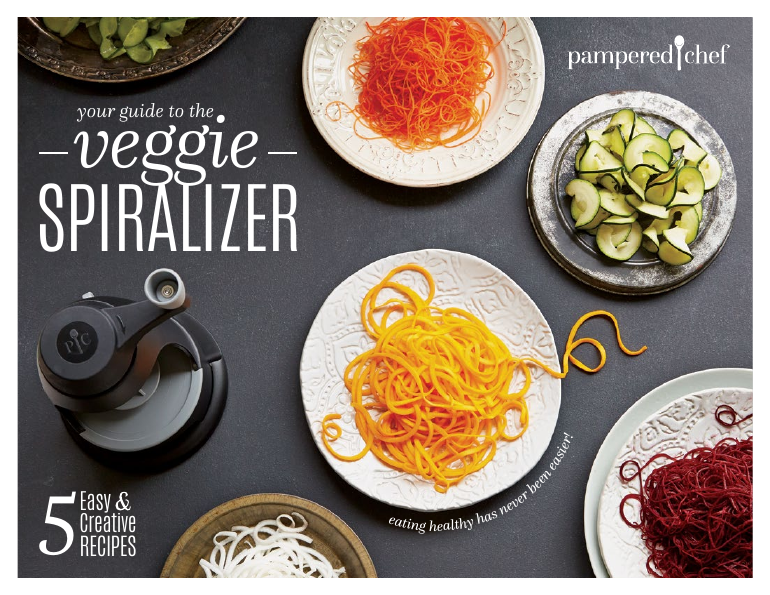Your Pampered Chef cook book 