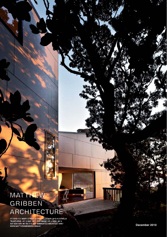 Matthew Gribben Architecture