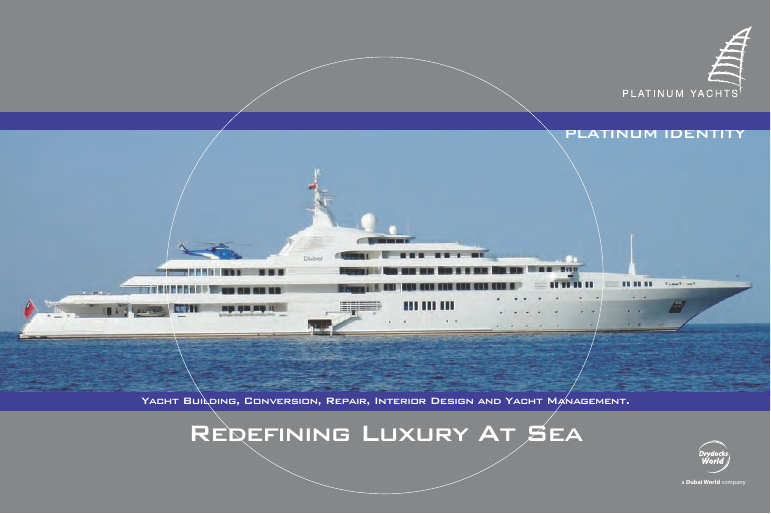 Platinum Yachts brochure