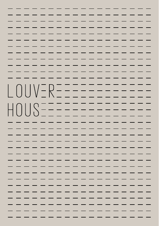 Louver house brochure